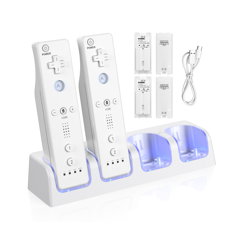 4-in-1 Wii Remote Charger